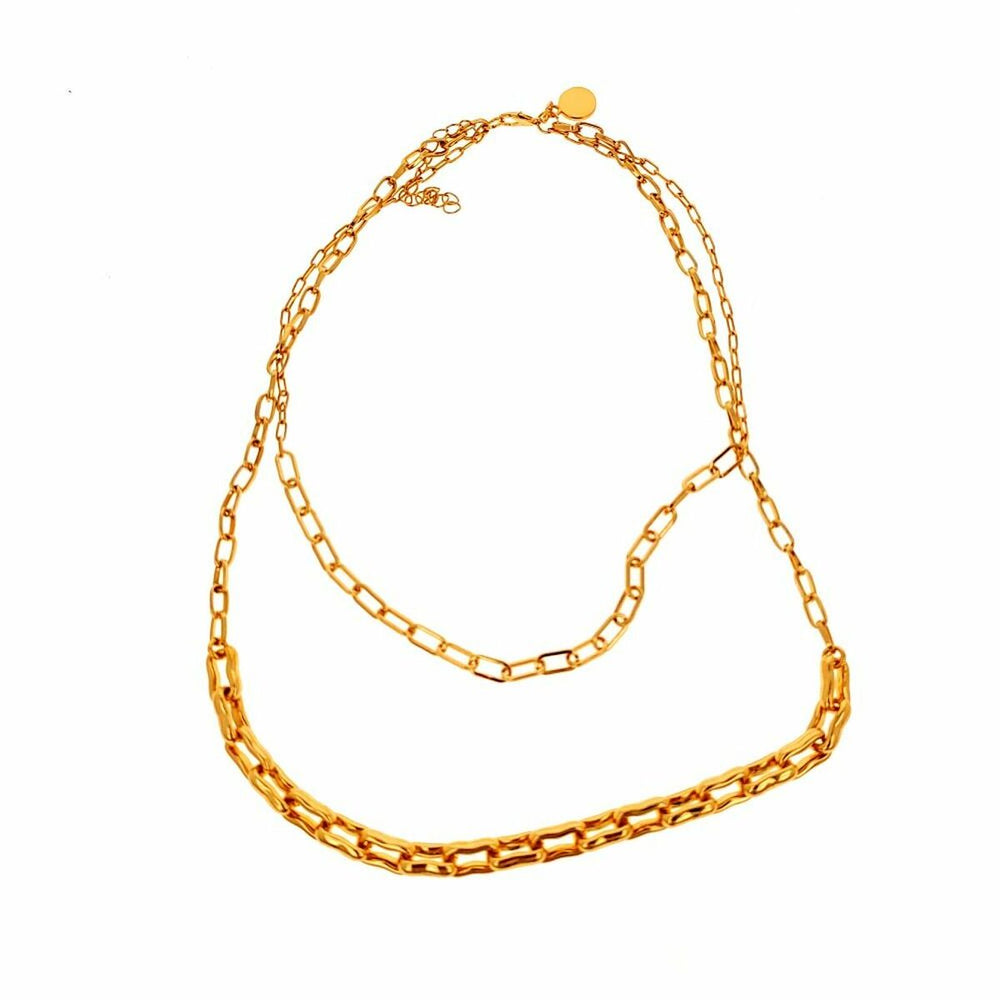 Ladies'Necklace Lola Casademunt Golden Chain