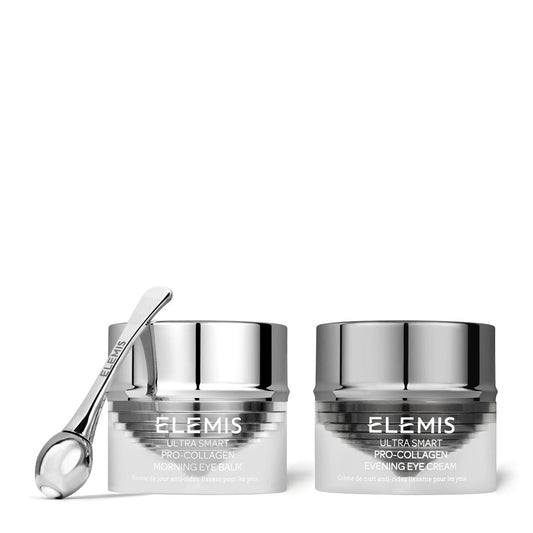 Coffret cosmétique unisexe Elemis Ultra Smart Collagen Evening Eye Cream Duo 2 pièces