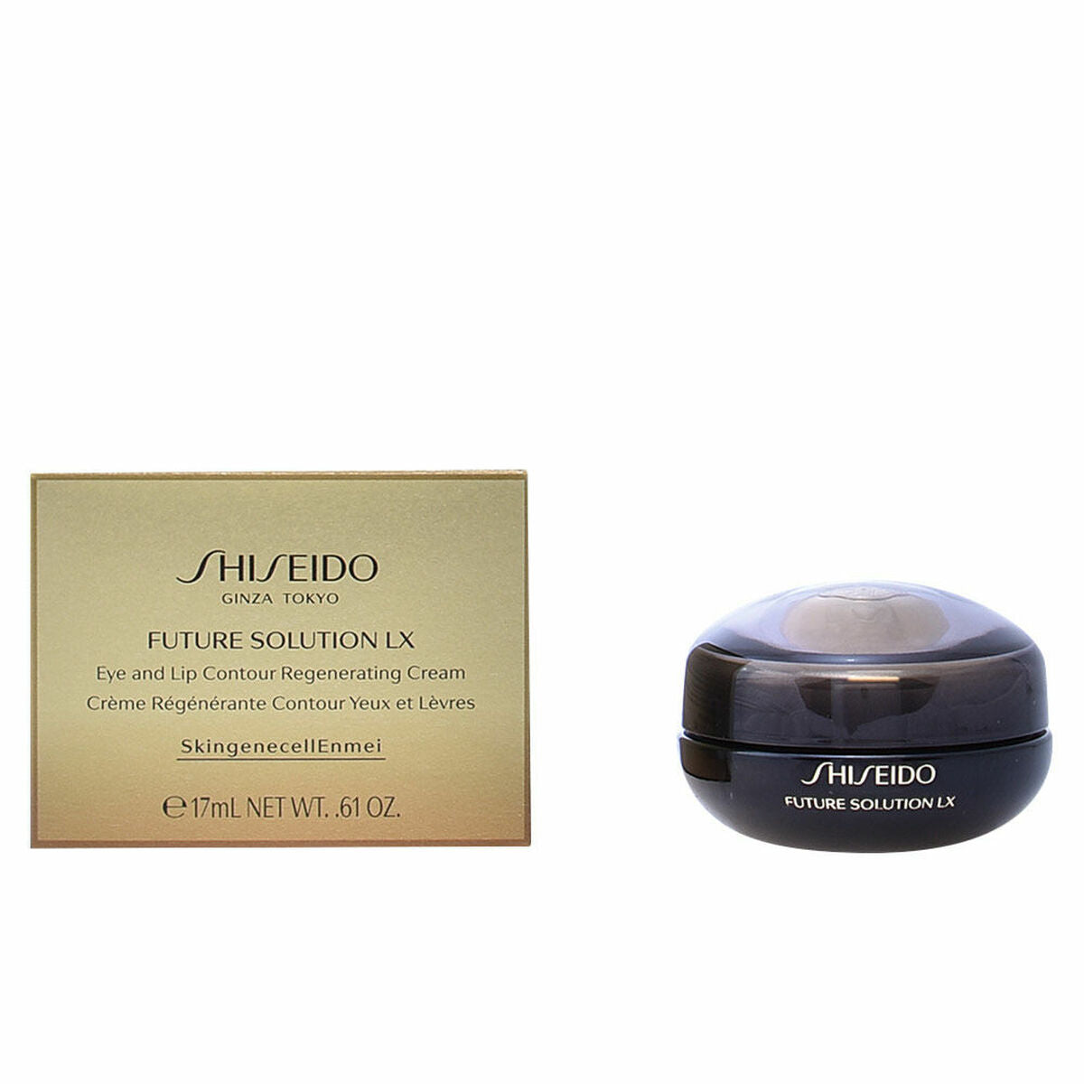 Soin Anti-Âge Yeux et Lèvres Shiseido Crème Régénérante (17 ml)