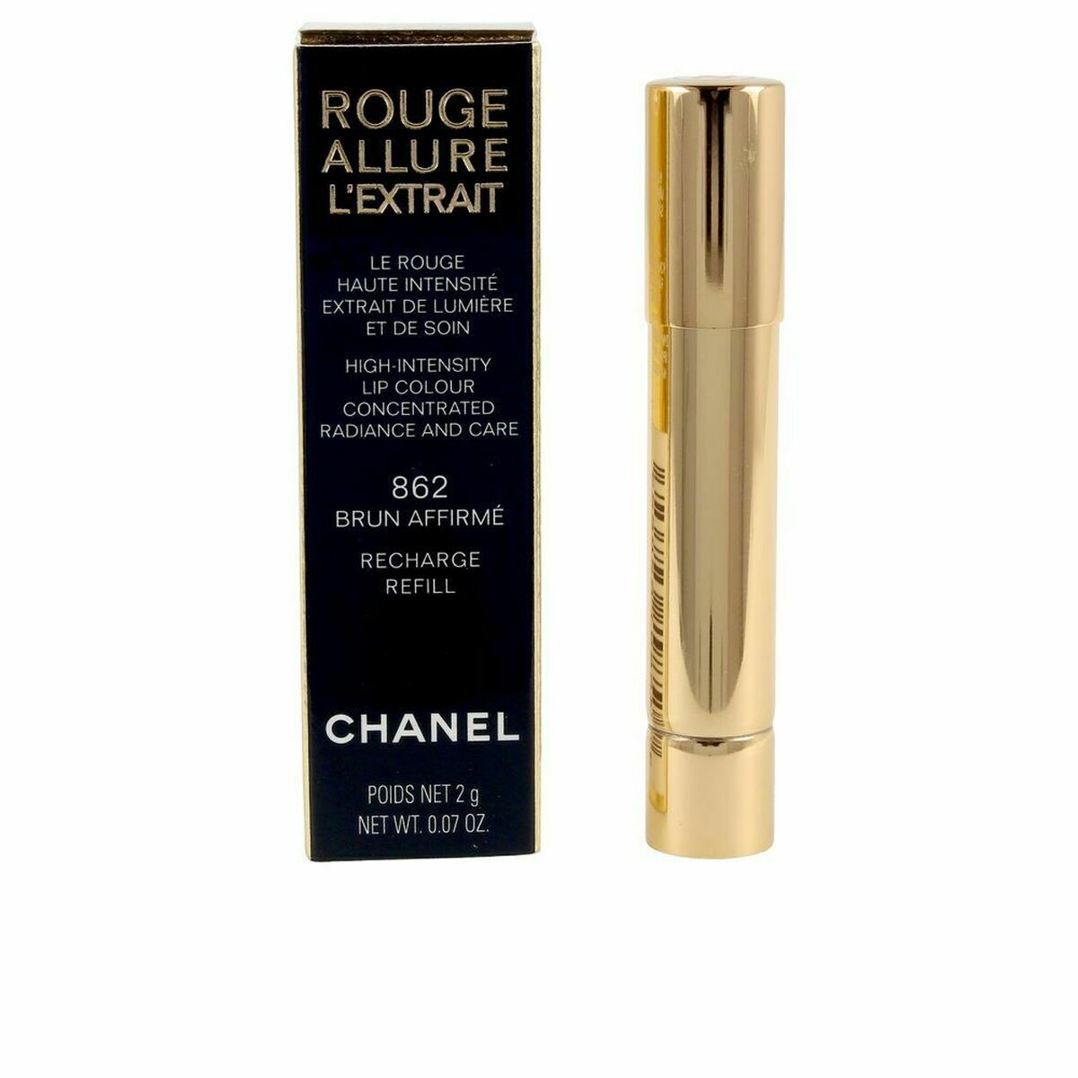 Pintalabios Chanel Rouge Allure L´Extrait Brun Affirme 862 Recambio