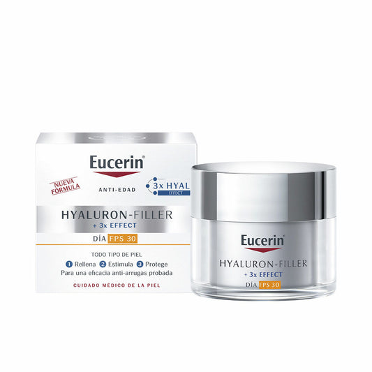 Crème Anti-âge Jour Eucerin Hyaluron Filler Effet 3x 50 ml SPF 30