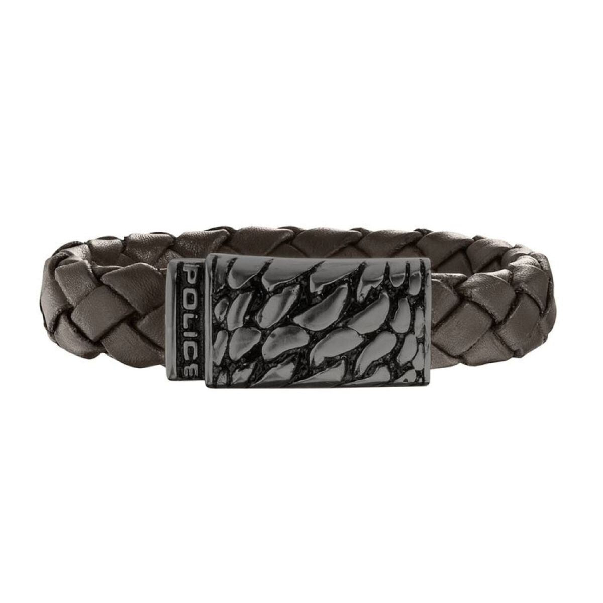 Men's Bracelet Police S14AHW03B Leather 19 cm
