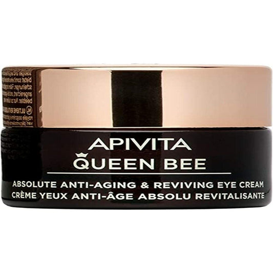 Crème anti-âge pour le contour des yeux Apivita Queen Bee Revitalizing (15 ml)