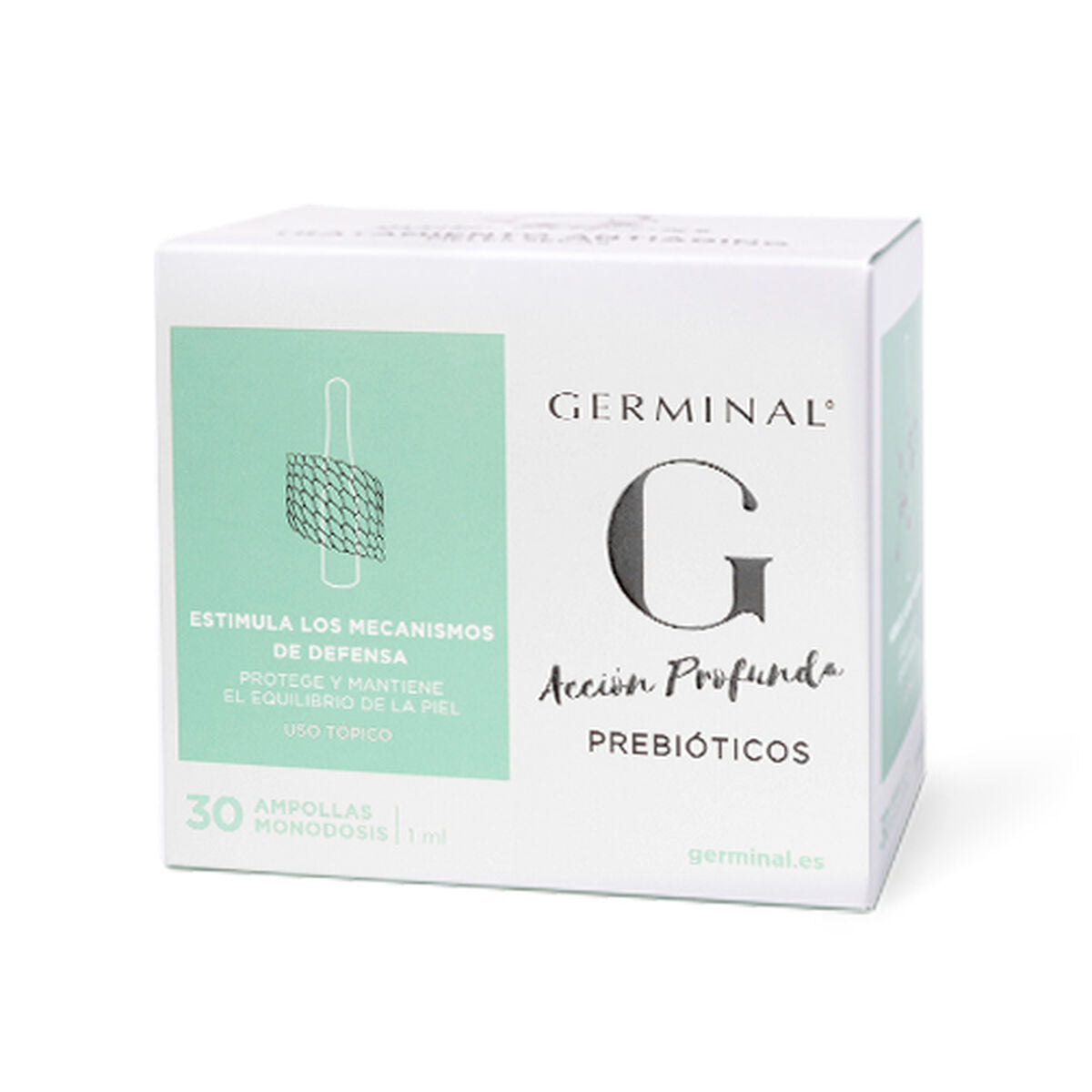 Capsules Anti-Âge Germinal Acción Profunda Ampoules x 30 Prébiotiques 1 ml