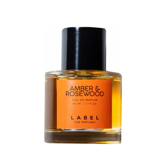 Perfume Unisex Label EDP Ámbar y Palo de Rosa (50 ml)
