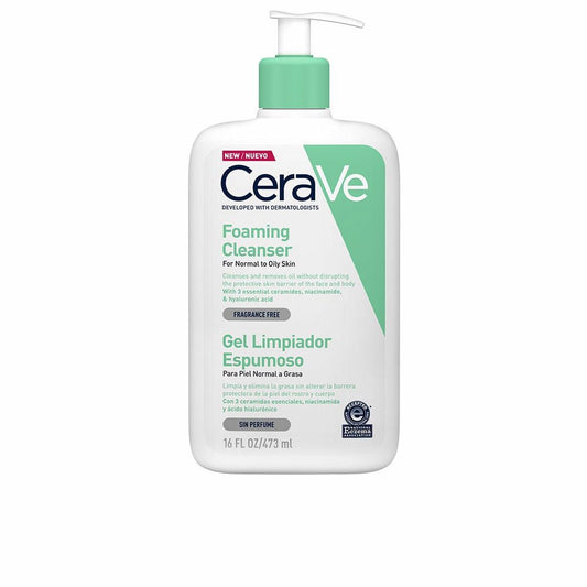 Espuma Limpiadora CeraVe Gel Limpiador Espumoso 1 L (1 l)