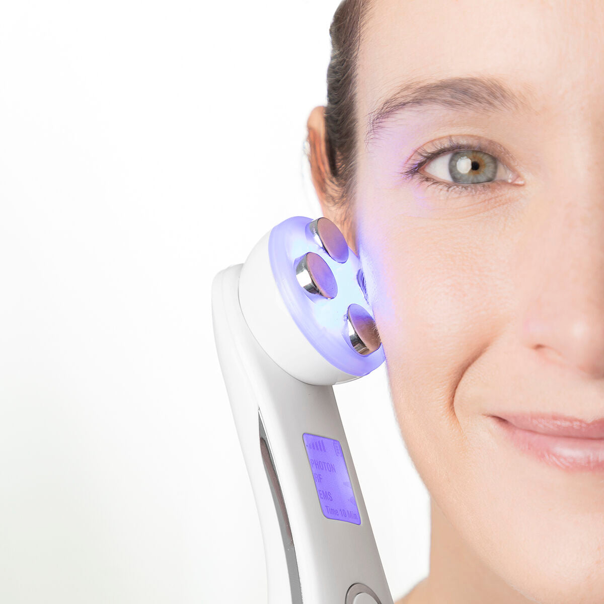 Masseur facial avec radiofréquence, photothérapie et électrostimulation Wace InnovaGoods